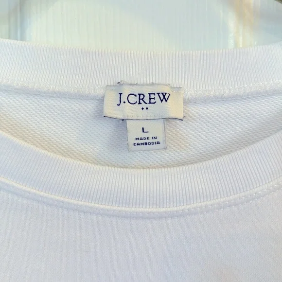 J Crew Bonjour Sweatshirt - Large - Picture 3 of 4